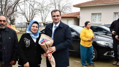 Kaymakam Ali Güldoğan, Salihli ilçesinde Yenipazar ve Çukuroba mahallelerini ziyaret
