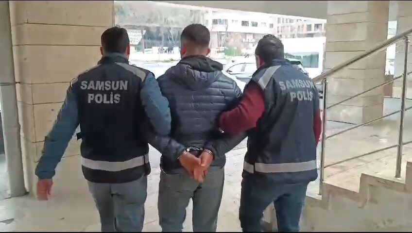 Samsun'da çeşitli suçlardan aranan A.K. ve S.A. isimli şahıslar polis