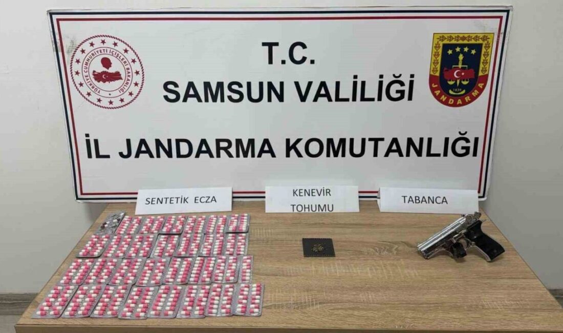 Samsun’da jandarmadan uyuşturucu operasyonları Samsun'da jandarmanın düzenlediği operasyonlarda