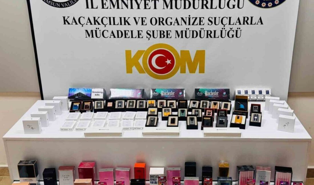 Samsun’da kaçakçılık operasyonu: 4 gözaltı Samsun'da düzenlenen kaçakçılık operasyonunda