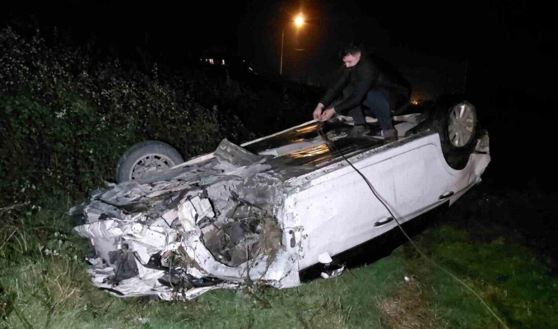 Samsun'un Çarşamba ilçesinde meydana gelen trafik kazasında Emir Can G.,