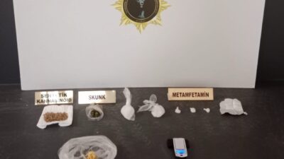 Samsun'da düzenlenen operasyonda 3 kişi uyuşturucu madde bulundurmak suçundan gözaltına