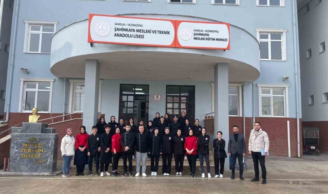 Samsun’daki liseden 38 milyon TL’lik ciro Samsun Vezirköprü'deki Şahinkaya MTAL,