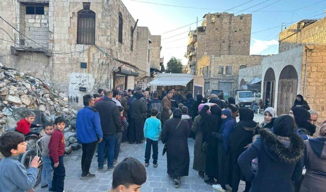 Hayata Anlam Katanlar Derneği Suriye'nin Halep şehrindeki ihtiyaç sahiplerine destek