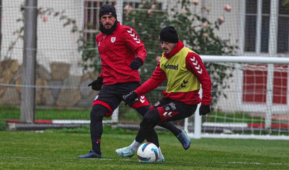 Samsunspor, Beşiktaş maçı hazırlıklarına başladı. Teknik direktör Thomas Reis yönetiminde