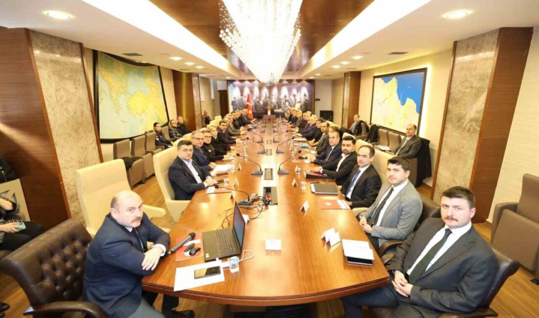 Samsun Valiliği'nde gerçekleşen toplantıda, "Temiz Hava Eylem Planı" detaylı şekilde