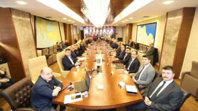 Samsun Valiliği'nde gerçekleşen toplantıda, "Temiz Hava Eylem Planı" detaylı şekilde