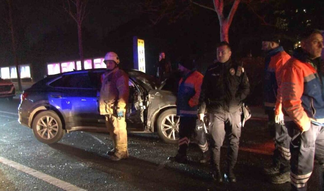 İstanbul Sarıyer'de zincirleme trafik kazasında 3 kişi hafif yaralandı. Kazanın