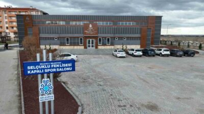 Konya’nın merkez Selçuklu İlçe Belediyesi, Selçuklu Fen Lisesi için inşa