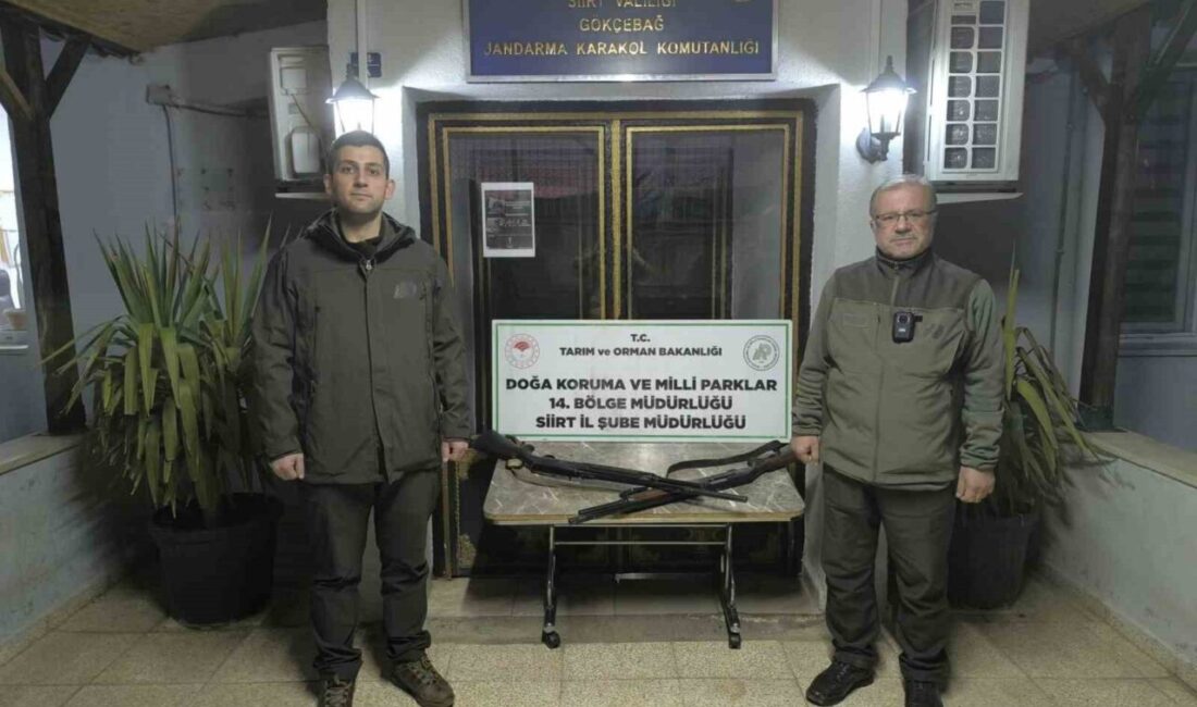 Siirt'te kaçak avlanan 2 kişiye toplamda 26 bin lira para