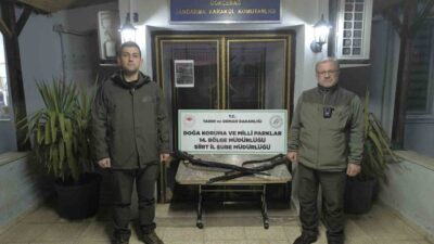 Siirt'te kaçak avlanan 2 kişiye toplamda 26 bin lira para