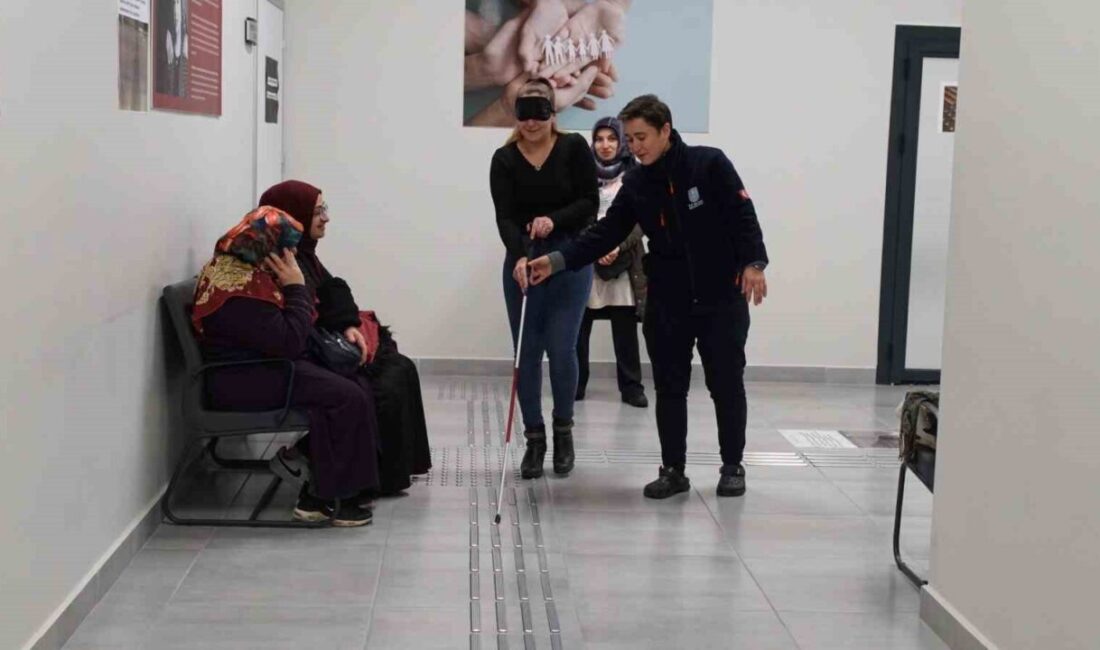 Silivri Belediyesi EYKOM, Beyaz Baston Görme Engelliler Haftası kapsamında farkındalık