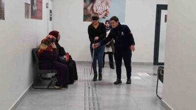Silivri Belediyesi EYKOM, Beyaz Baston Görme Engelliler Haftası kapsamında farkındalık