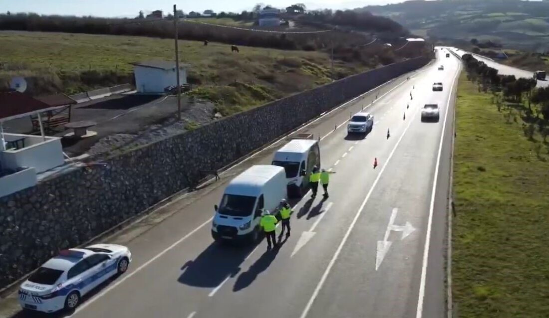 Sinop'ta Aralık ayı sonunda trafiğe kayıtlı araç sayısı 78 bin