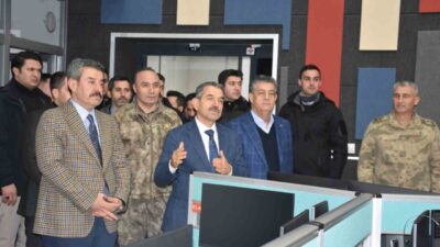 Şırnak Valisi Birol Ekici, yeni yılda Şırnak merkezde uygulama noktalarında