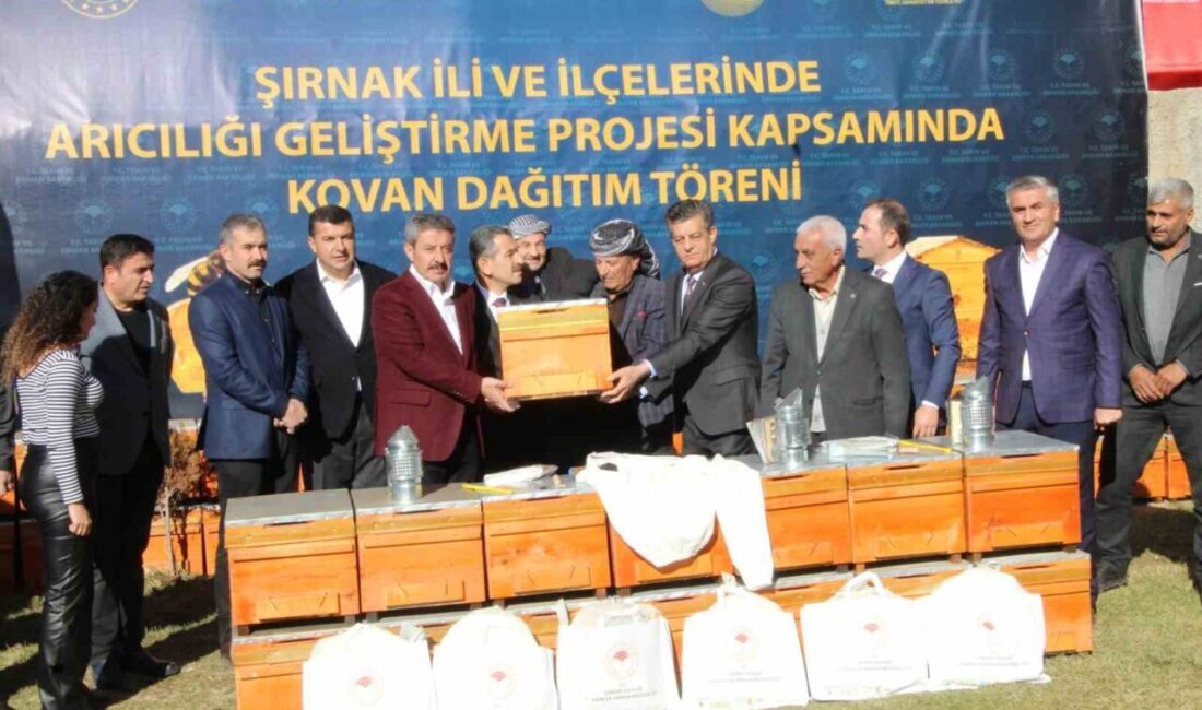 Şırnak’ta yılda 710 ton bal üretilecek Şırnak'ta düzenlenen "Arıcılığı Geliştirme