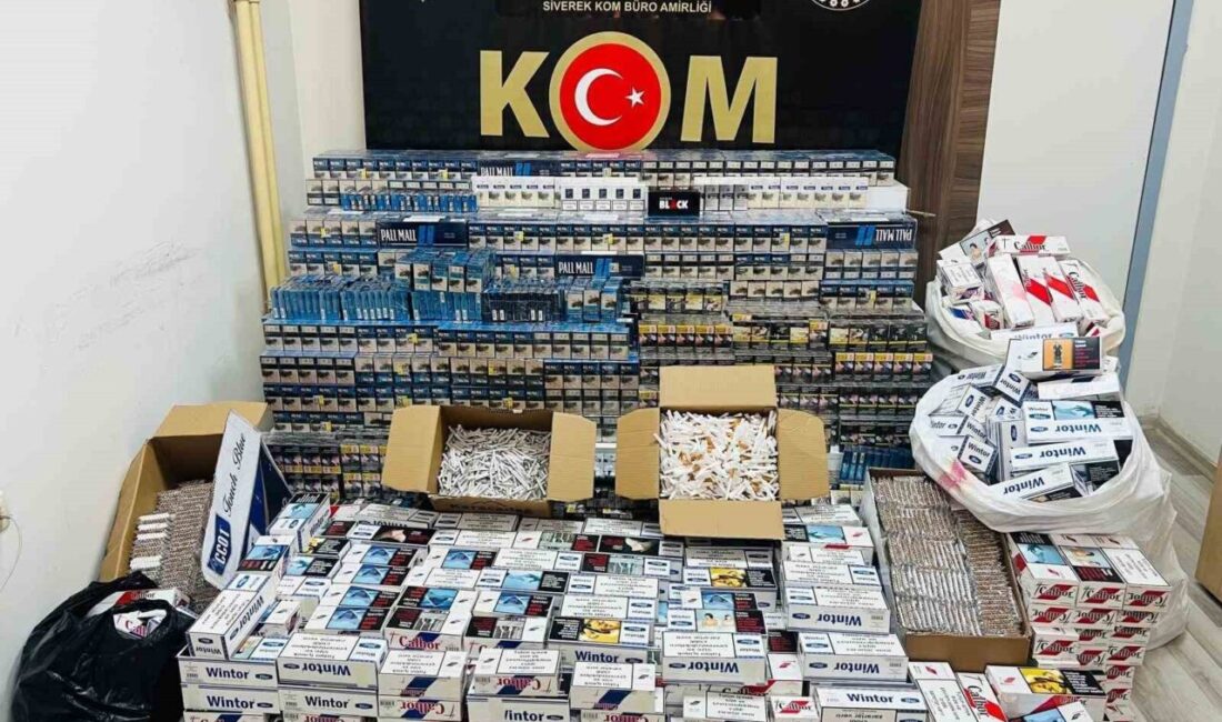 Siverek’te binlerce paket kaçak sigara ele geçirildi Şanlıurfa'nın Siverek ilçesinde kaçak