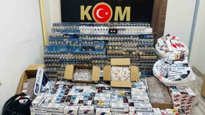 Şanlıurfa'nın Siverek ilçesinde kaçak sigara operasyonu düzenlendi. Binlerce paket kaçak