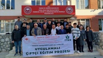 Söke Zirai Üretim İşletmesi TAYEM tarafından düzenlenen "Uygulamalı Çiftçi Eğitimi"