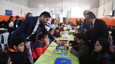 Söke’de düzenlenen ‘çocuk ligi’ turnuvasına 13 ilkokul ve 17 ortaokuldan