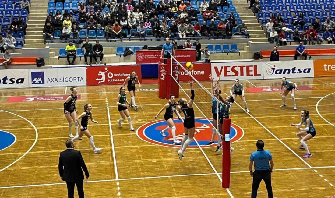 Vodafone Sultanlar Ligi'nde Aydın Büyükşehir Belediyespor, Nilüfer Belediyespor Eker'e 3-1