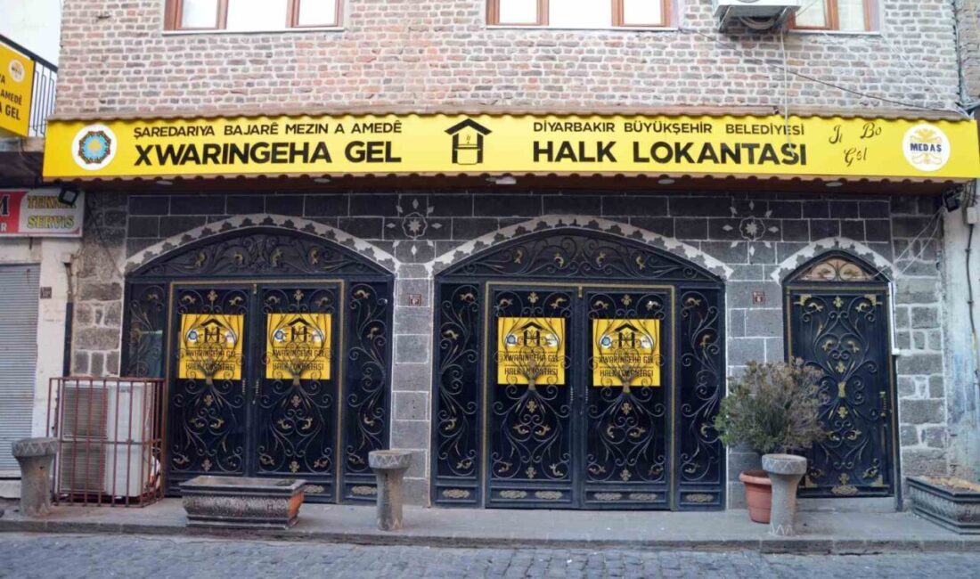 Sur’da halk lokantası açılıyor Diyarbakır Büyükşehir Belediyesi, halk