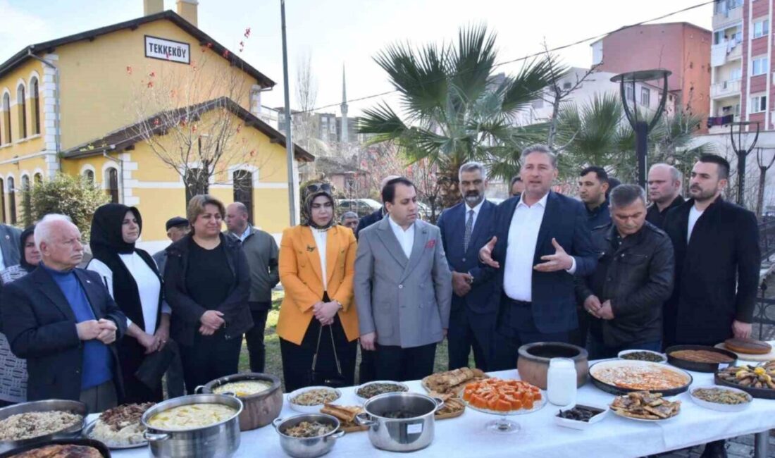 Samsun'un Tekkeköy ilçesinde düzenlenen 'Yöresel Ev Yemekleri Tanıtım Programı'nda tarihi