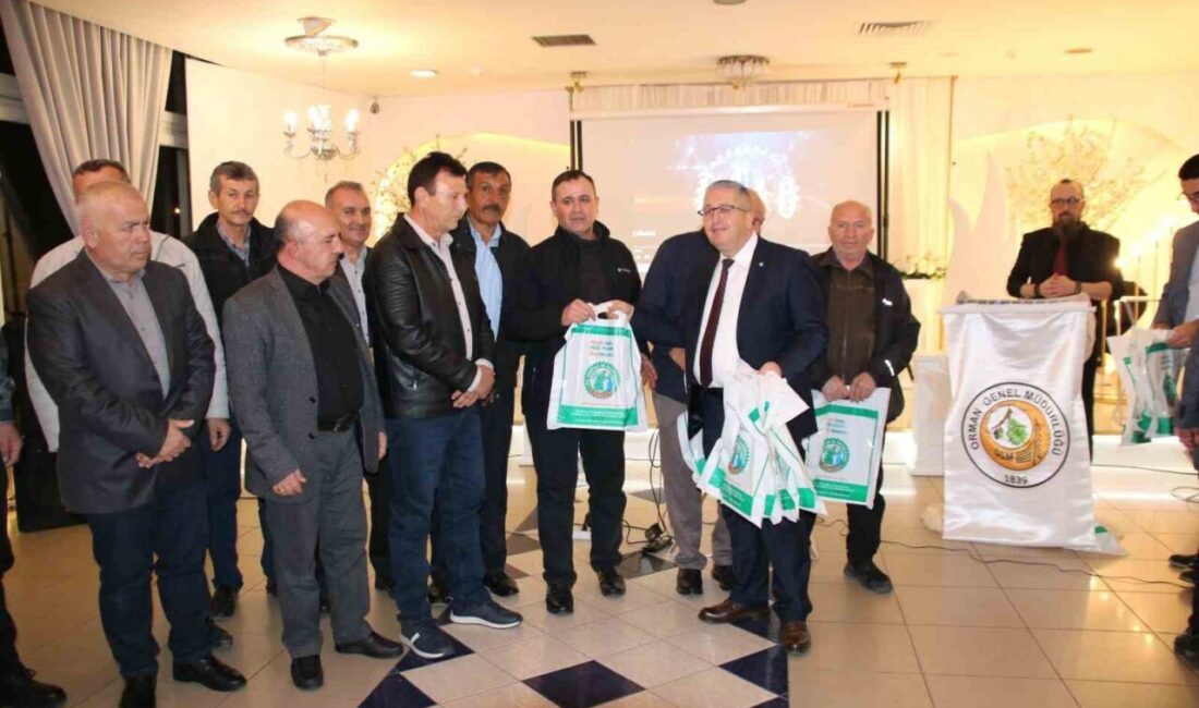 Tavşanlı Orman İşletme Müdürlüğü'ndeki emekli ve tayini çıkan personele veda