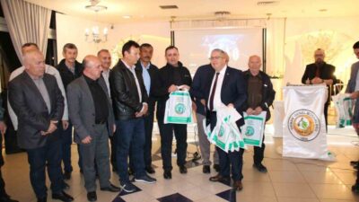 Tavşanlı Orman İşletme Müdürlüğü'ndeki emekli ve tayini çıkan personele veda