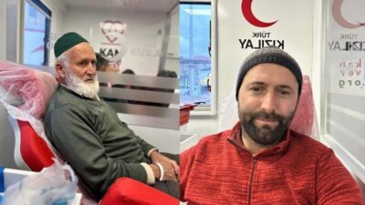 Kızılay'ın hafta sonu düzenlediği kan bağışı kampanyası, Tavşanlı ilçesindeki vatandaşların