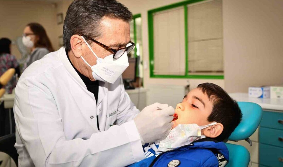 Tepebaşı Belediyesi'nin Çocuk Ağız ve Diş Sağlığı Polikliniği, 78 bin