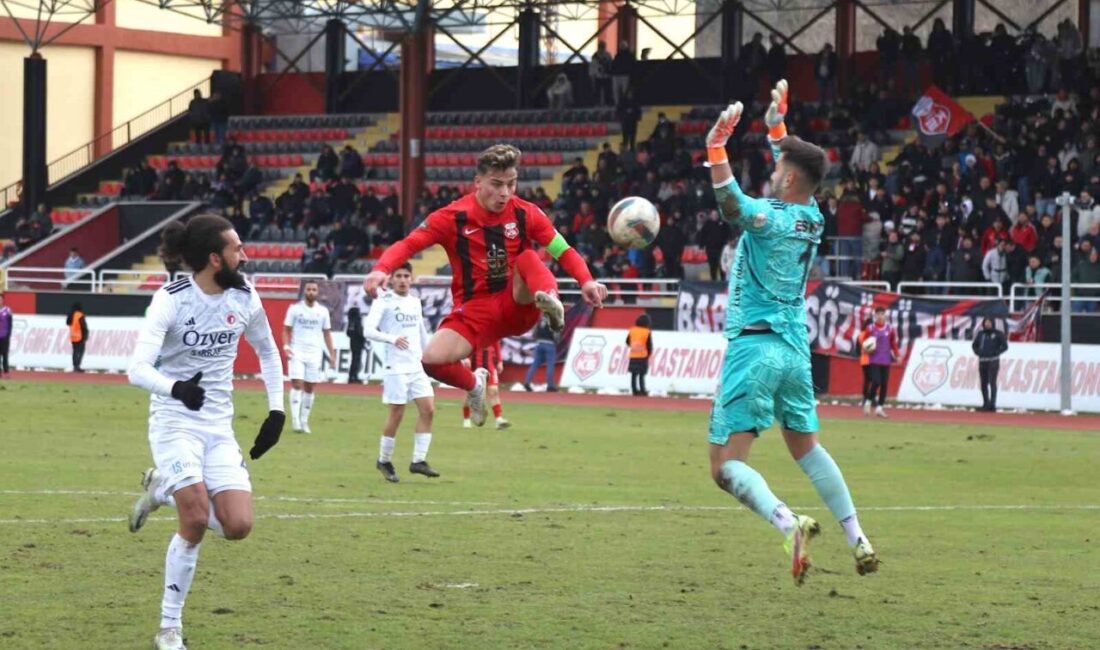 Kastamonuspor, TFF 2. Lig Kırmızı Grup'ta evinde Fethiyespor'u 1-0 mağlup