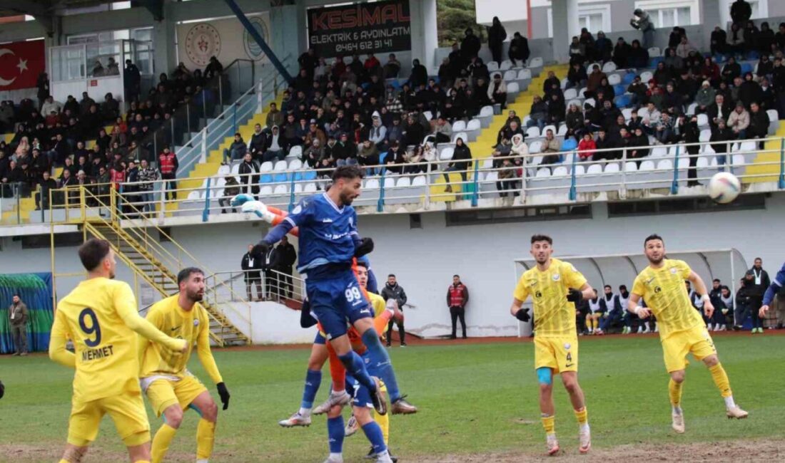 Pazarspor, TFF 3. Lig'de Küçükçekmece Sinop Spor'a 3-1 mağlup oldu.