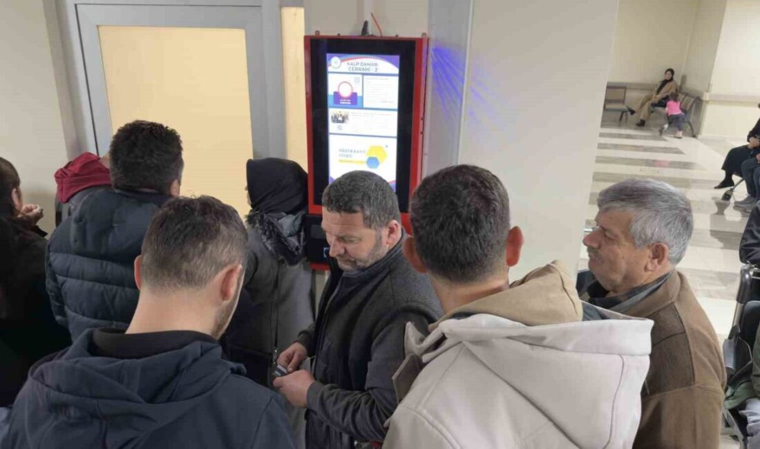 TOGÜ Hastanesi, özel yazılımıyla dijital hasta kayıt cihazlarını kullanmaya başlayarak