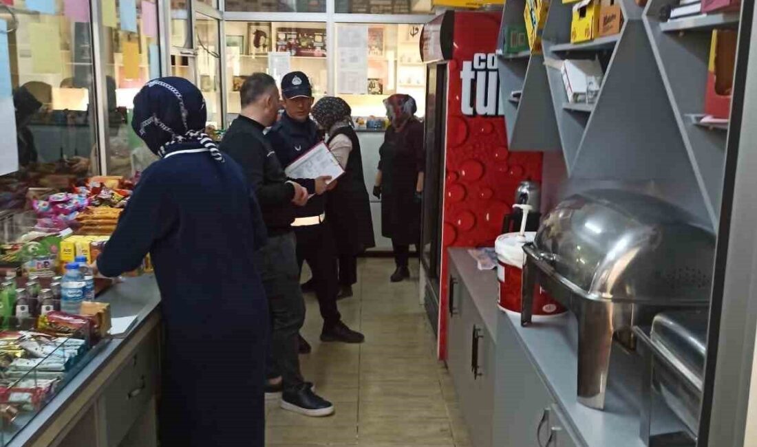 Trabzon’da Zabıta ekipleri okul kantinlerini denetledi Trabzon Büyükşehir Belediyesi Zabıta