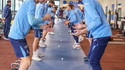 Trabzonspor, Mehmet Ali Yılmaz Tesisleri'nde kuvvet antrenmanıyla Sivasspor maçı hazırlıklarına
