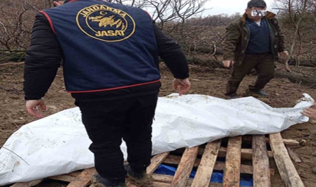 Çorum'da A.M. isimli kişinin çaldığını iddia ettiği traktörü toprağa gömdüğü