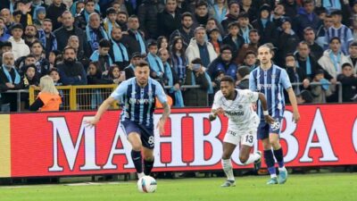 Adana Demirspor ile Fenerbahçe arasındaki maçın ilk yarısı golsüz beraberlikle