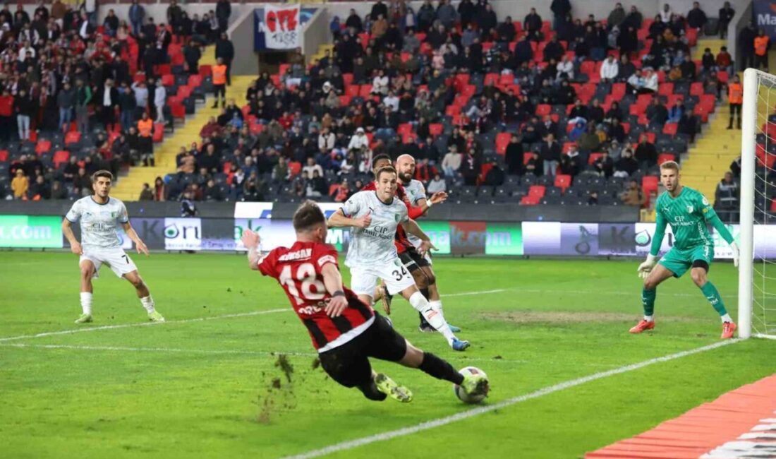 Gaziantep FK ile Bodrum FK arasındaki Süper Lig maçı 0-0