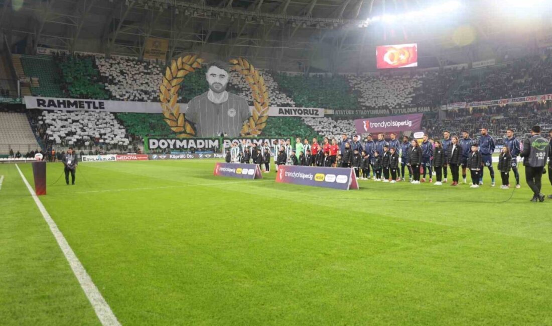 Trendyol Süper Lig: Konyaspor: 1 – Fenerbahçe: 1 (Maç devam ediyor) Fenerbahçe, Konyaspor karşısında 1-1'lik