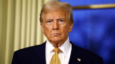 ABD’nin yeni Başkanı Donald Trump, New Orleans şehrinde bir aracın