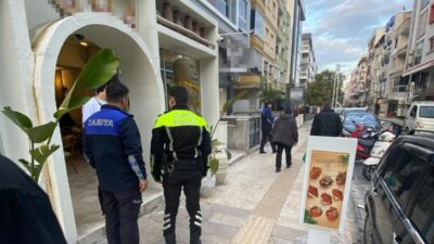 Turgutlu Belediyesi ve İlçe Emniyet Müdürlüğü ekipleri, kentte düzeni sağlamak