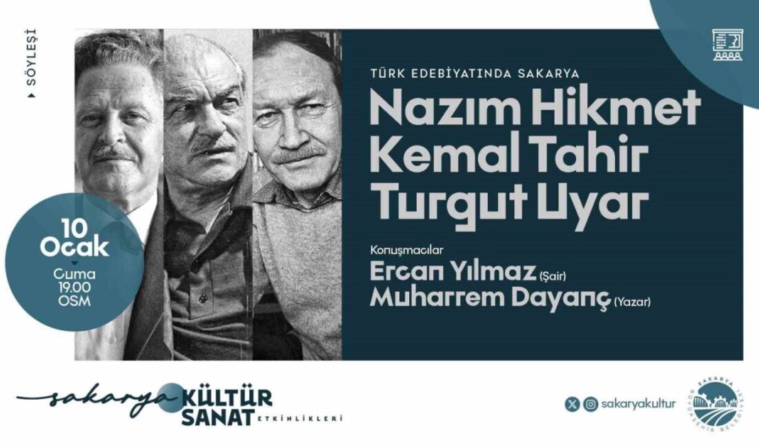 ‘Türk Edebiyatında Sakarya’ paneli OSM’de Sakarya Büyükşehir Belediyesi'nin düzenleyeceği