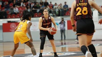 Galatasaray, Melikgazi Kayseri Basket'i 92-91 mağlup ederek galibiyeti son saniyelerde
