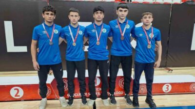 Düzce Belediyesi Güreş İhtisas Kulübü, Bilecik’te düzenlenen Okul Sporları B