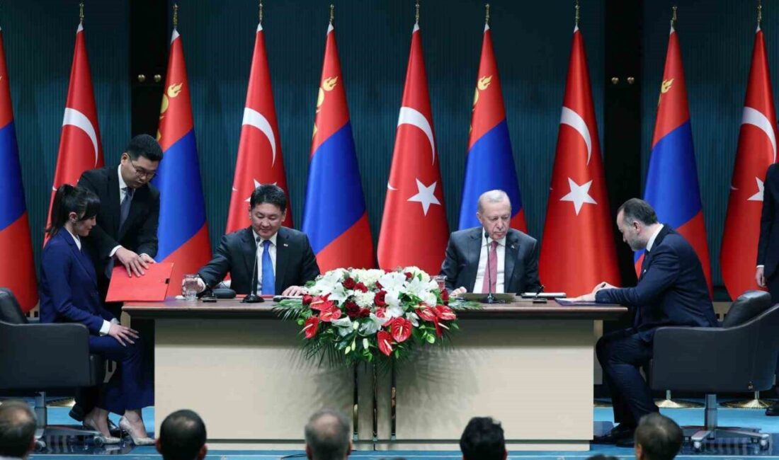 Türkiye ve Moğolistan arasında, çeşitli alanlarda iş birliğini kapsayan 10