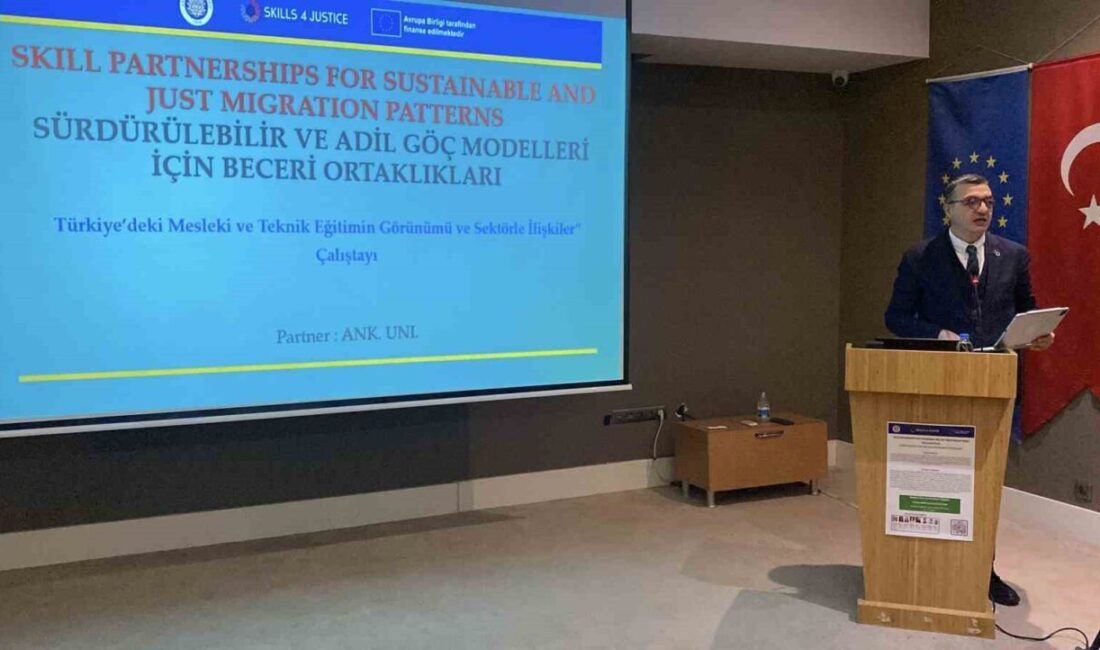 ‘Türkiye’deki Mesleki ve Teknik Eğitimin Görünümü ve Sektörle İlişkiler’ çalıştayı gerçekleştirildi Eskişehir'deki çalıştayda, göçmen iş