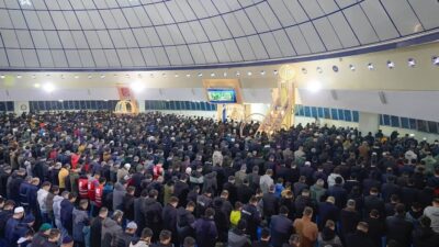 Erzincan’da manevi atmosferin zirveye ulaştığı anlamlı bir sabah yaşandı. Üç