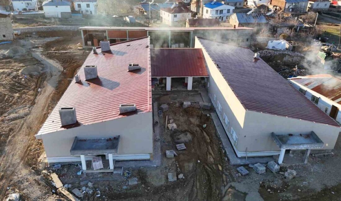 Üçocak Jandarma Karakolu’nun inşa çalışmaları sürüyor Üçocak beldesindeki jandarma karakolundaki