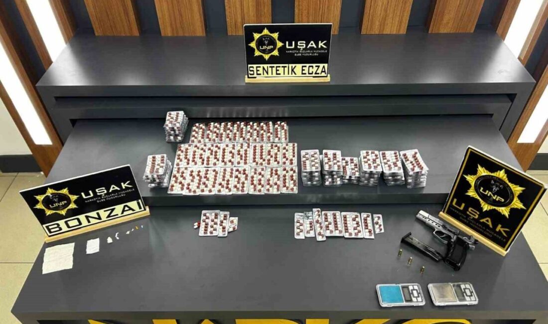 Uşak’ta 7 uyuşturucu satıcısı tutuklandı Uşak'ta Narkotik Suçlarla Mücadele